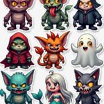 Mood Stickers - Sheet v9